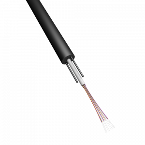 Outdoor fiber optics cable, unarmored, GYXY type