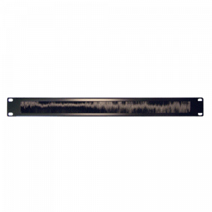 19" brush seal blanking panel with rear supporting bracket, 1U