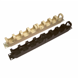 19" cable manager for 110 wiring blocks, 1U