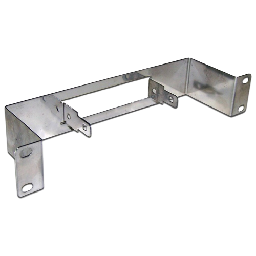 10'' Mounting frame for one connection module, horizontal