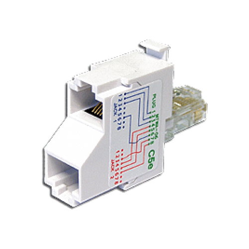 T-Adapter, 1 Phone and 1 Ethernet jacks